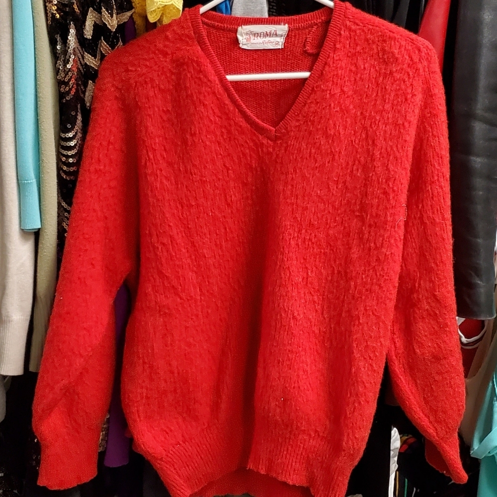 Vintage red sweater